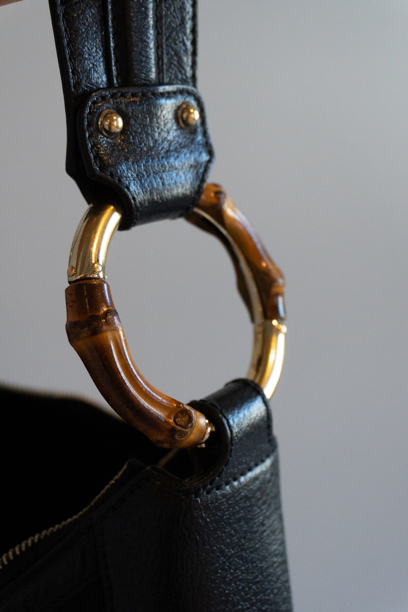 Gucci Bamboo Ring Hobo